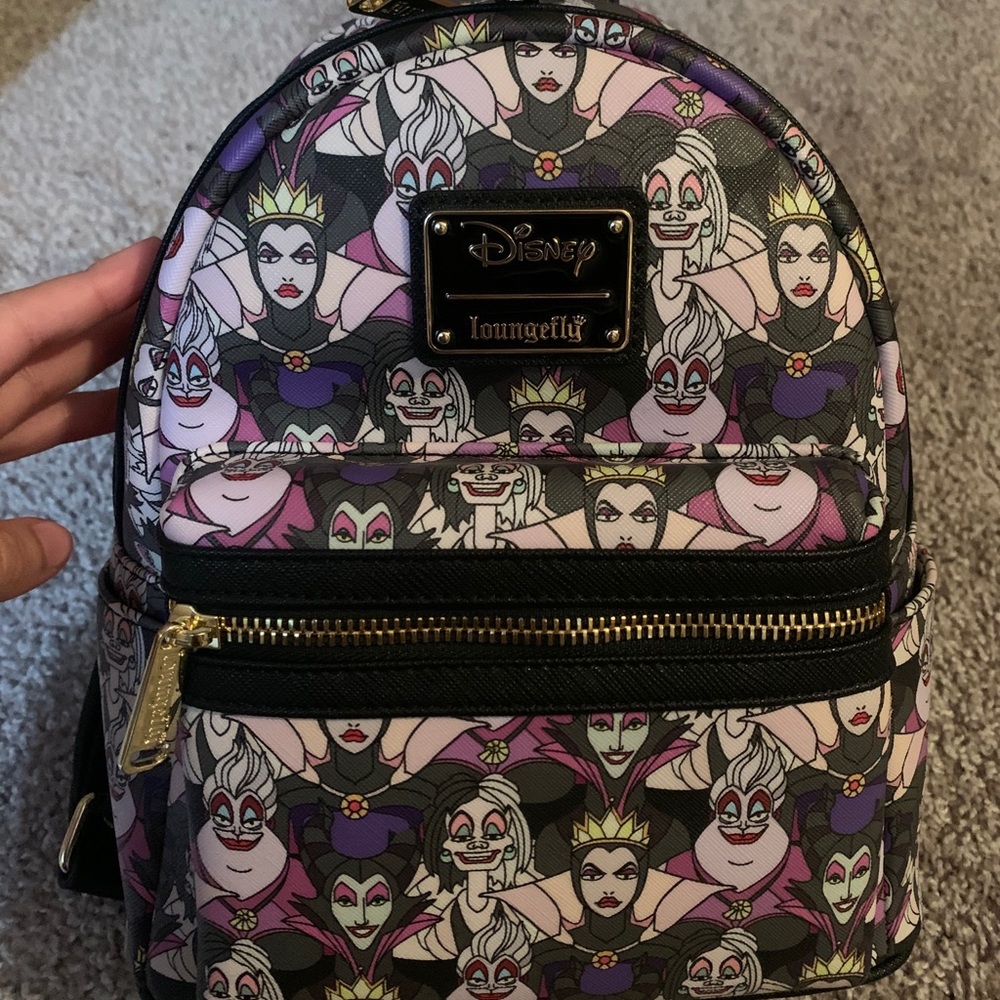 NWT AOP Villians Loungefly